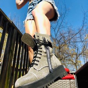 Billionaire bling boot